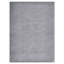 Tapis écologiques en laine nouée à la main de style tissé à la main Manns - R3 pi x 5 pi, ectangle, couleur grise, conception unie, tapis antidérapants faits à la main et épais pour le salon, la chambre à coucher-24442637-130704243