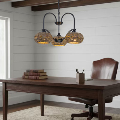 Modern Farmhouse Rustic Chandelier