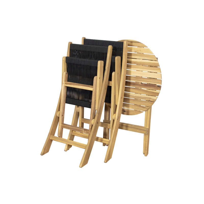 Allar 2 - Person Patio Dining Set with Round Table