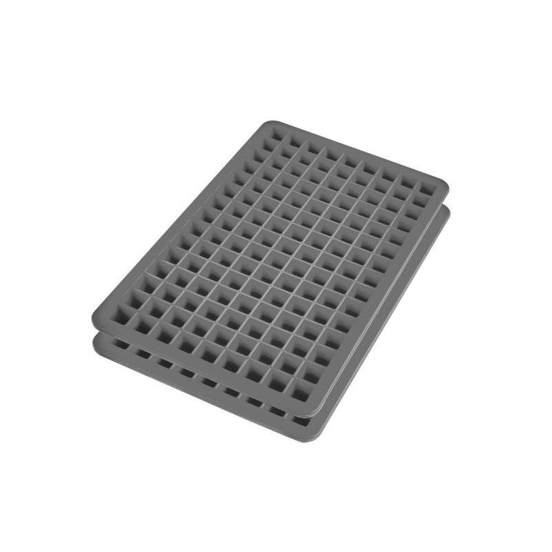 Mini Cube Ice Tray - Stratus Blue, Charcoal