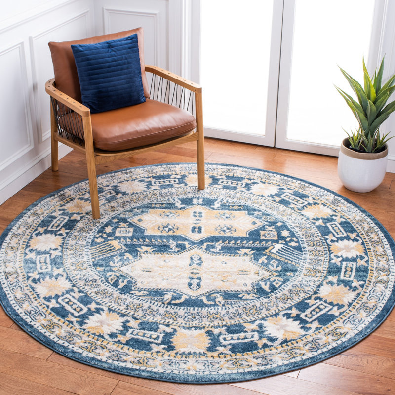 Skyler Performance Oriental Rug, Round 6'7"