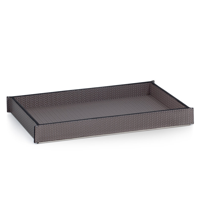 Piega Braid Tray, Piega Braid Gray
