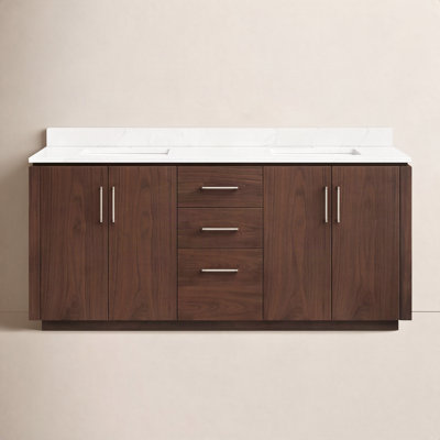 Cloverfield 72'' Double Bathroom Vanity