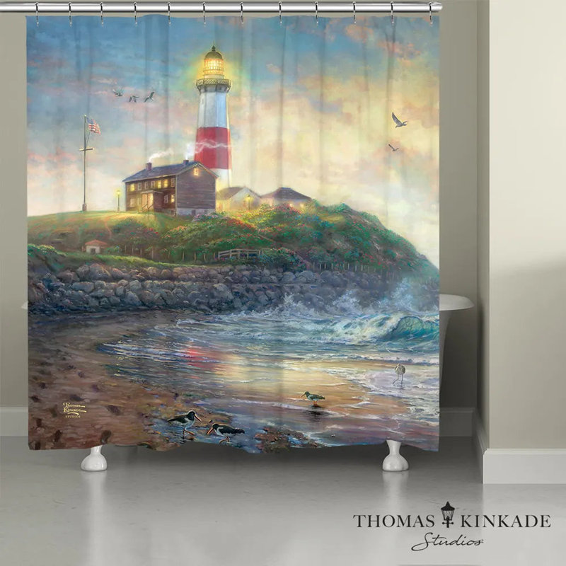 Rideau de douche Thomas Kinkade