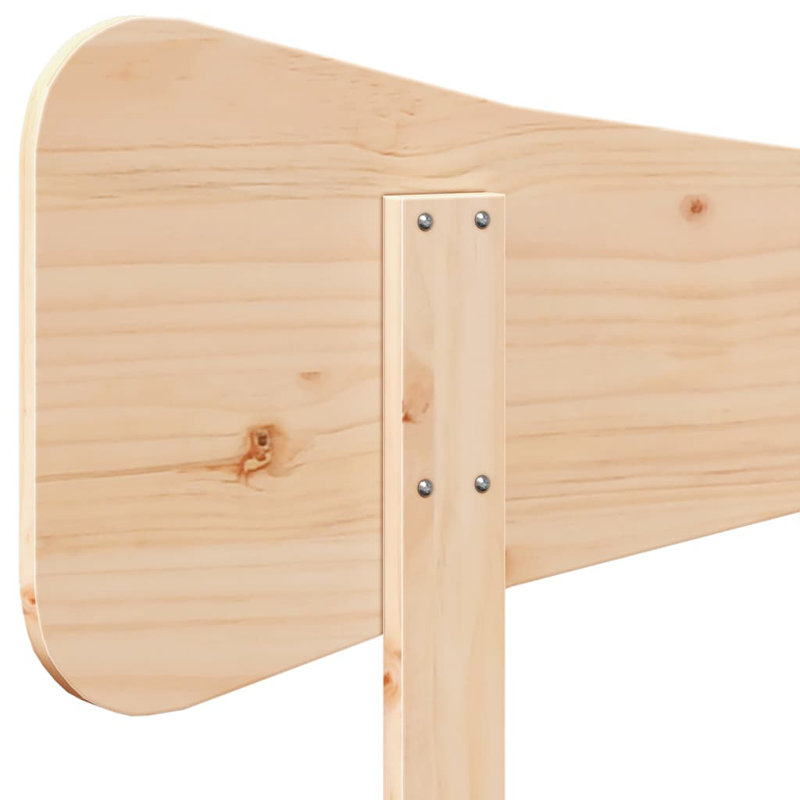 Meleka Solid Wood Headboard, Emperor - 200 x 200 cm, Natural