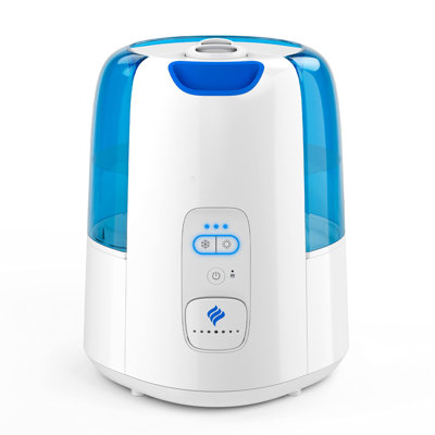 Dual Comfort Cool + Warm Mist Humidifier For Bedrooms With Fusion Technology