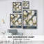 Reproduction encadrée FLORAL Series DCLX - bois massif-297331511