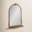 Canoby Metal Arch Mirror with Shelves-228797018