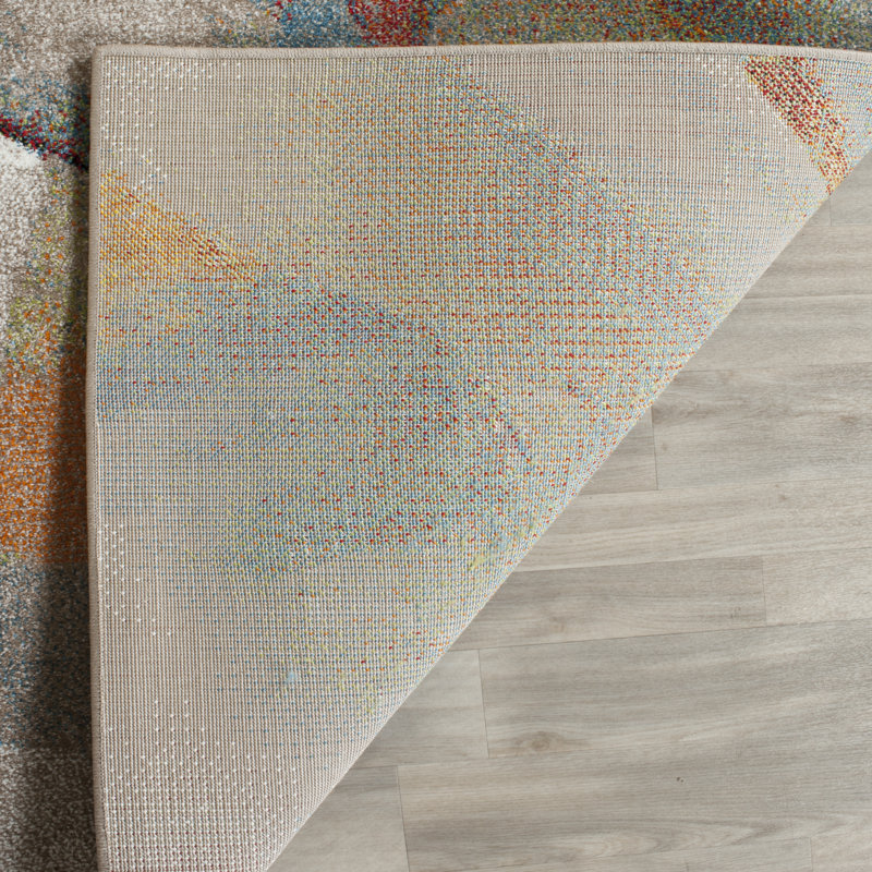 Geometric Shapes Area Rug, Rectangle 160 x 229 cm