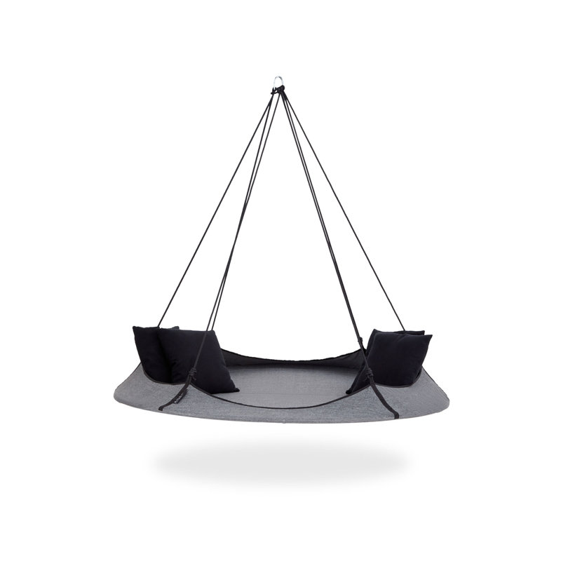 Aritzi Double Classic Hammock, Black, Grey
