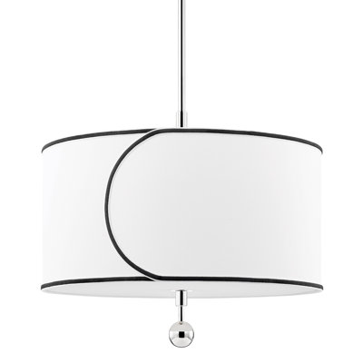 Lustre tambour 3 lumières Hampshire