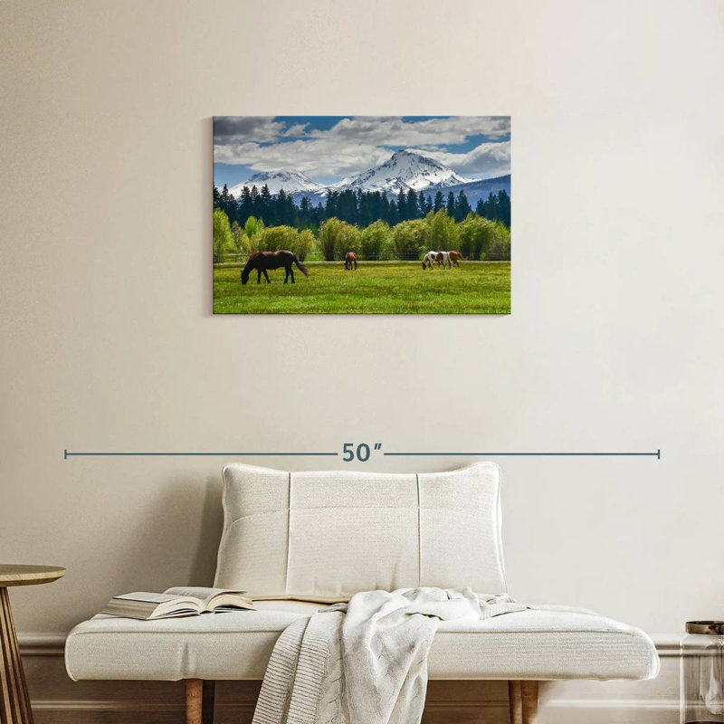 Chevaux Alvord Cascade Range, H 20 po x l 30 po