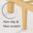 Solid Wood Bed Frame with Wavy Headboard, No Box Spring Needed, Bamboo&Metal-108620993