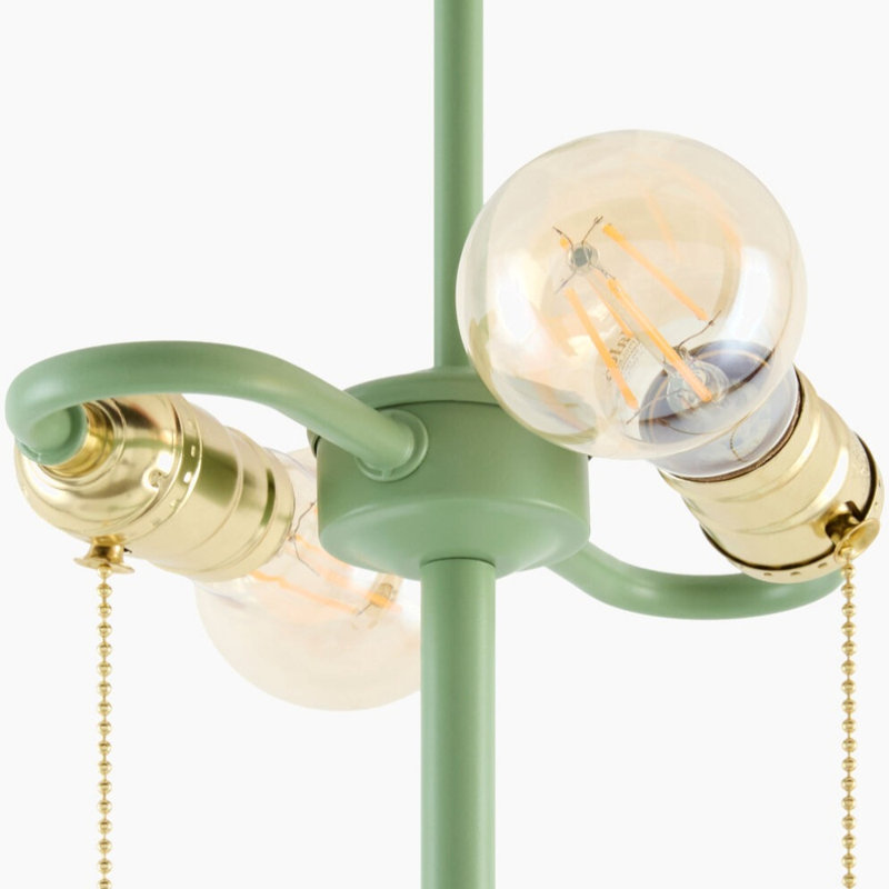 Lampe sur pied 62 po Kenley, Vert