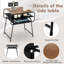 Table de chevet en acier-1468923031