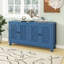 Grand buffet armoire avec poignées à anneau-1445071888