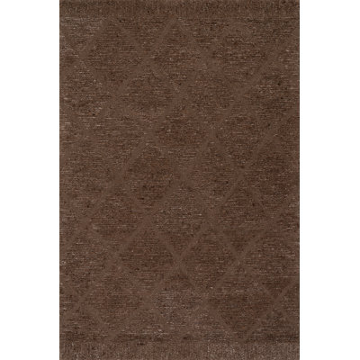 Julina Trellis Bohemian Wool Area Rug