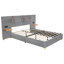 Lit plateforme tapissier, cadre de lit avec station de charge, lit de rangement, lit tapissier, avec tablettes de rangement à deux prises-1996123391-1985418521