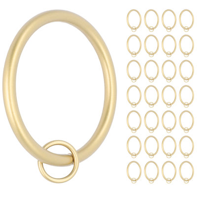 1.5 in. Overall Width Curtain Rings