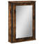 12mm W 60mm H Frame Mounted Medicine Cabinet Mirror