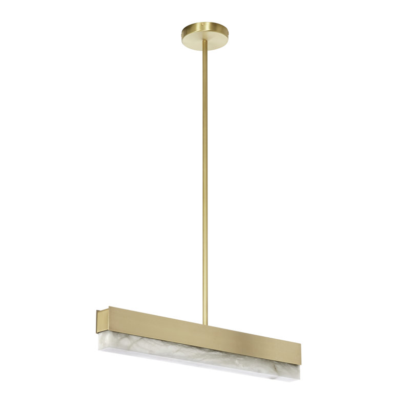 Luminaire suspendu Artes, Laiton satiné