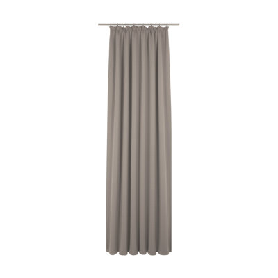 Salley Pinch Pleat semi transparent Single Curtain