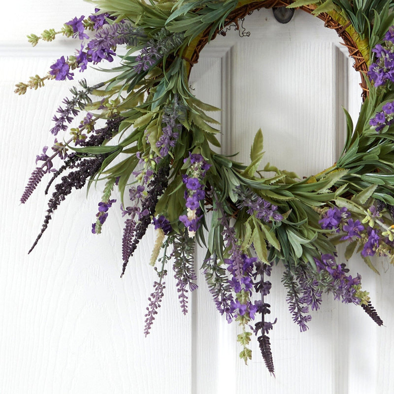 Lavender Wreath