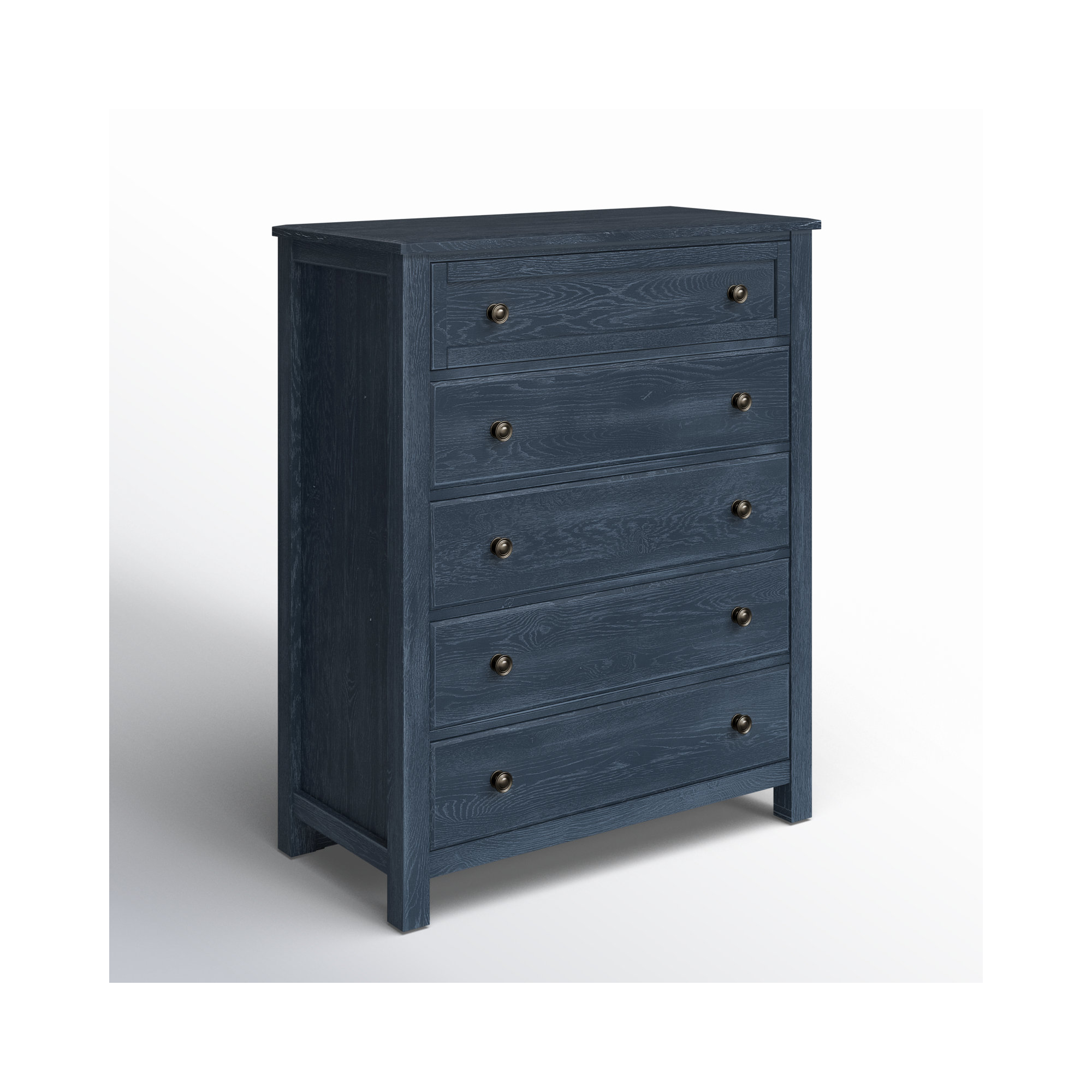 Lewin 5-Drawer Chest, Indigo
