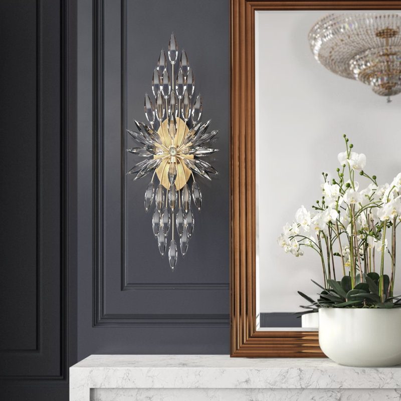 Lily Buds 2 - Light Sconce, Gold