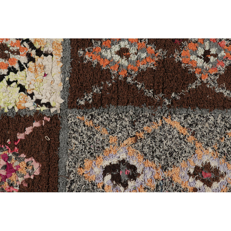 Hand Knotted Wool Geometric Area Rug