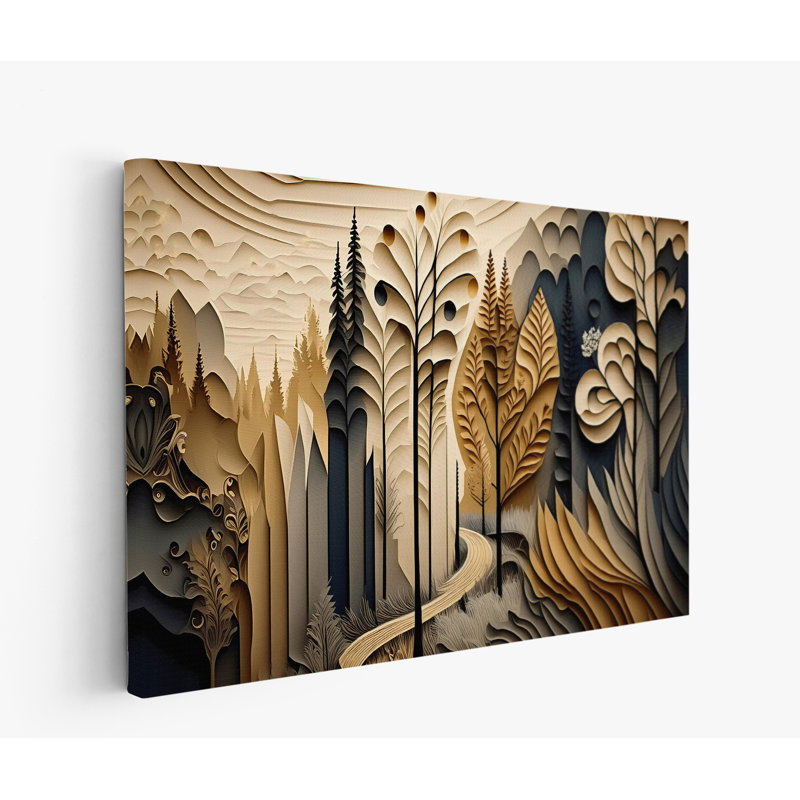 Forest Entry, 20" H x 30" W