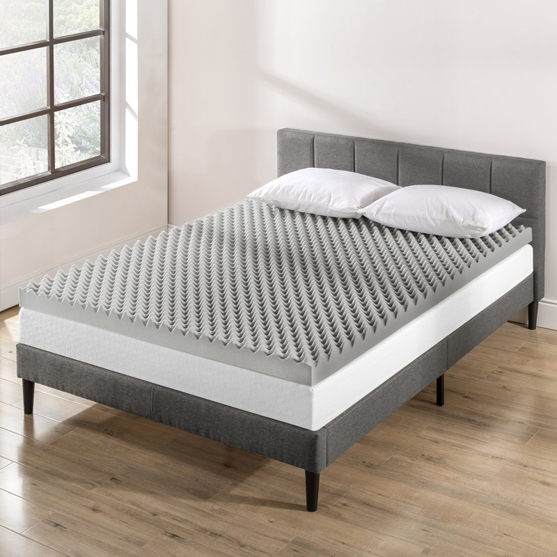 Nugent 4'' Memory Foam Mattress Topper, Full
