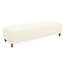 Rectangulaire avec revêtement en fibre acrylique et structure robuste et douce-1958194426