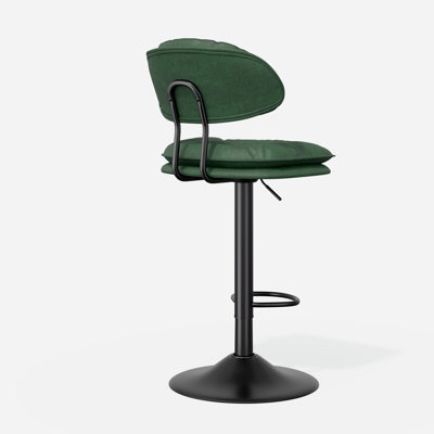 Bar Stools Ergonomic Padded Bar Stools with Backrest