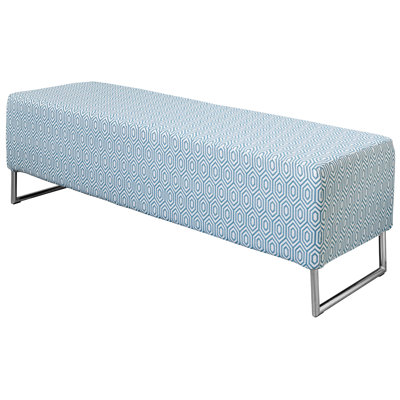Khinvasara Faux Leather Upholstered Bench