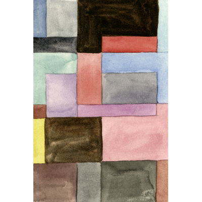 Primary Blocks II by Melissa Wang - Painting on Canvas