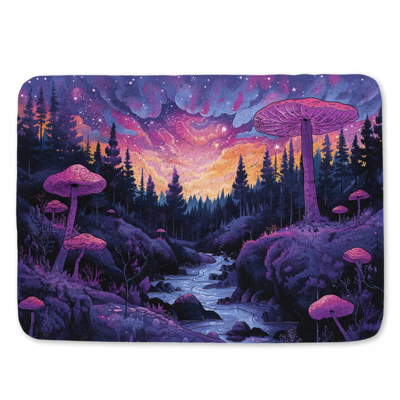 Tapis de bain en microfibre / microsuède Maurissa, L 17 po x L 24 po