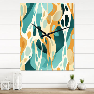Jankey - Horloge murale abstraite