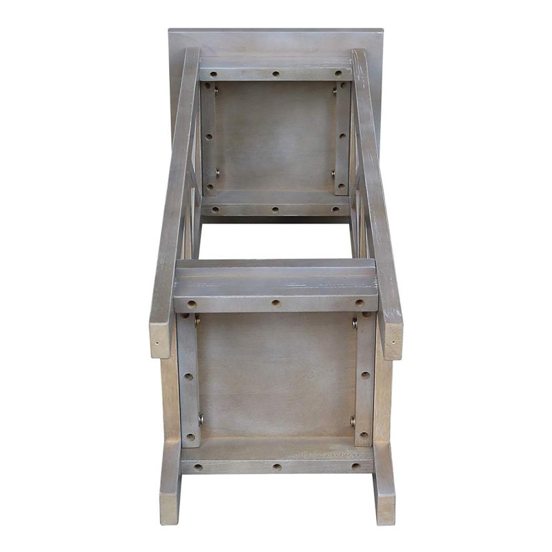 Support pour plante 30 po, H 30 po x L 12 po x P 12 po, Taupe-gris délavé