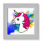 Art sur toile licorne arc-en-ciel-47848631-47848639