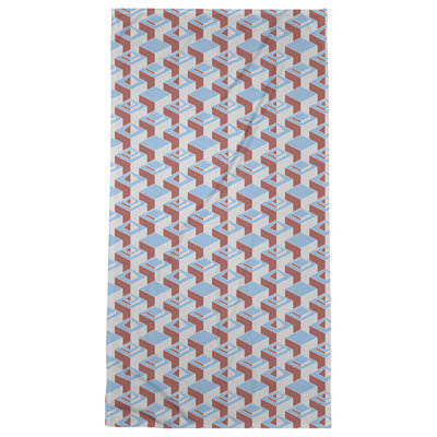 Serviette de plage classique gratte-ciels