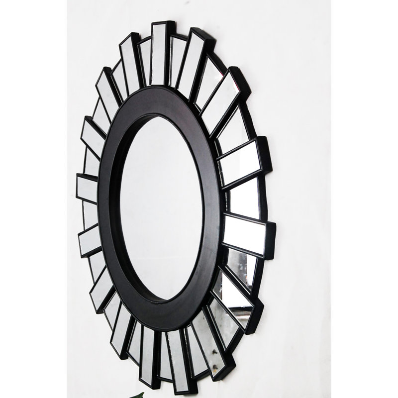Miroir mural biseauté