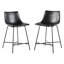 Tabouret de comptoir en similicuir Aobh-1339784394