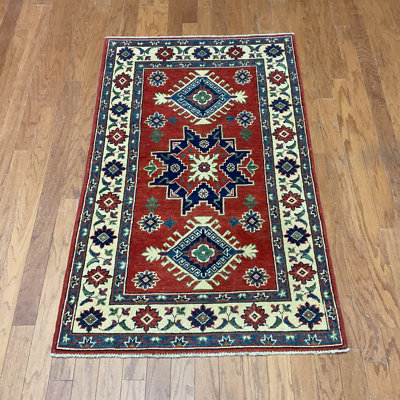Handmade Kazak Wool Rug
