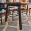 Table de salle à manger durable en bois massif haut de gamme-1125754105