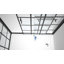 Cyrus 48" W x 34" D x 72" H Framed Rectangle Single Sliding Shower Enclosure with Towel Bar and Fixed Panel