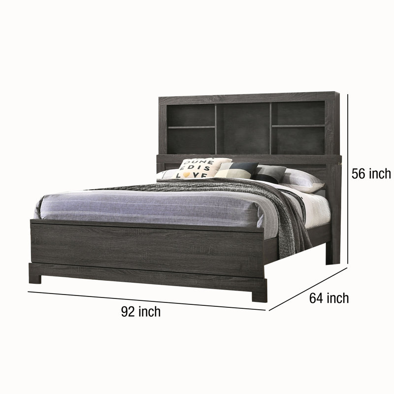 Grand lit standard avec rangement