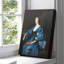 La reine Henrietta Maria d'Angleterre, toile tendue par Anthony Van Dyck-2075360733
