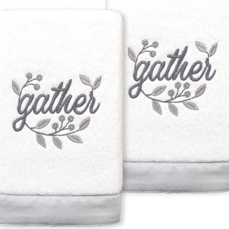  Turkish Cotton Hand Towel, White