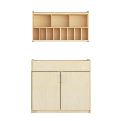 SafetyCraft Changing Table and Diaper Organizer